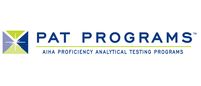 PAT Programs AIHA Proficiency Analytical Testing Program Logo.